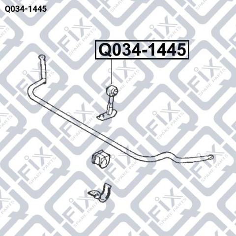 Стойки стабилизатора Q-fix Q0341445