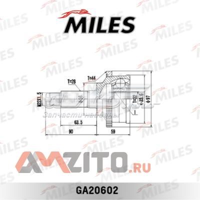 ШРУС наружный передний GA20602 Miles