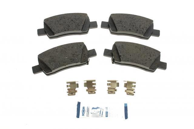 Купить 182442 Icer Колодки тормозные задние, дисковые