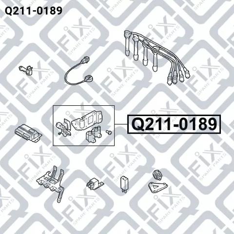 Купить Q2110189 Q-fix Катушка зажигания