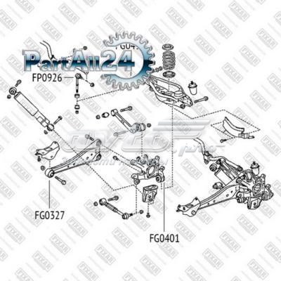 Цапфа (поворотный кулак) задний правый FG0401 Fixar