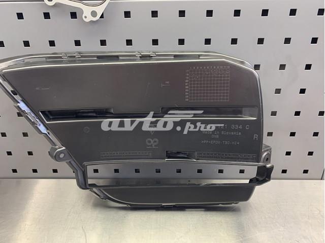 Решетка бампера переднего правая Porsche 95B121334C1E0