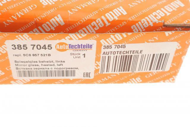 3857045 Autotechteile Зеркальный элемент левого зеркала заднего вида