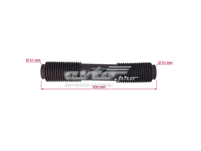 OP101DUSTER MSG Пыльник рулевой тяги