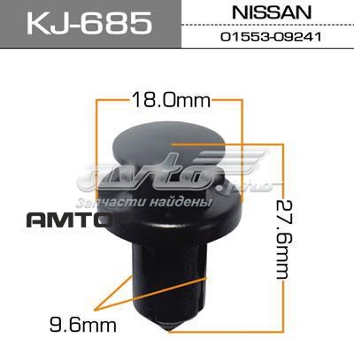 Пистон крепления переднего бампера KJ685 Masuma