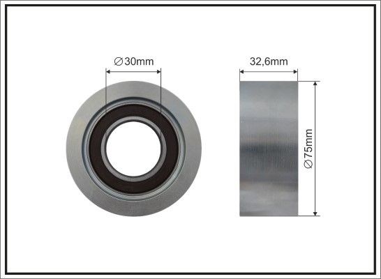 Ролик натяжителя приводного ремня CAFFARO 500623