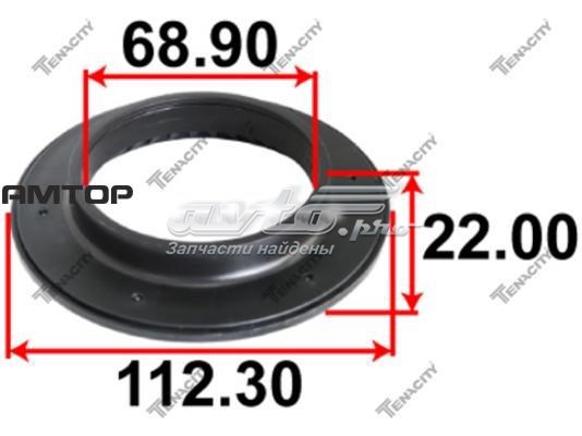 Подшипник опорный амортизатора переднего TENACITY ABRMI1004