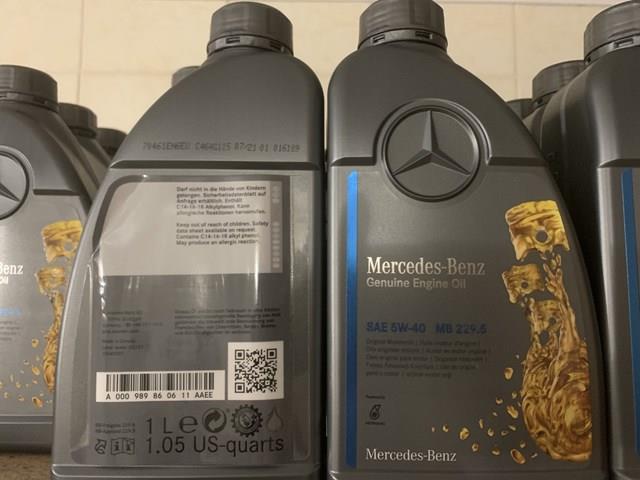 Масло моторное Mercedes A000989210711