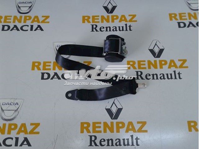 Cinturon de seguridad centro delantero 868500002R RENAULT