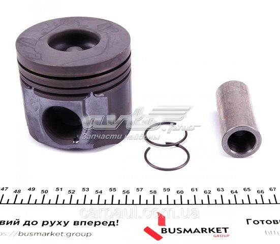 1023856002 Mopart pistão do kit para 1 cilindro, 2ª reparação ( + 0,50)