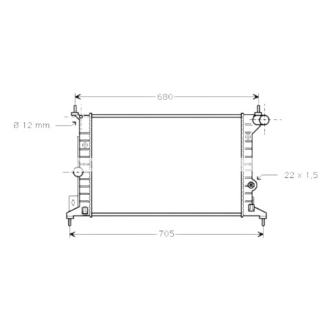 Радиатор R20032 Sato Tech