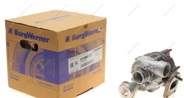 Турбонагнетатель Borg-Warner 53149887025 цена, от 272.40 USD