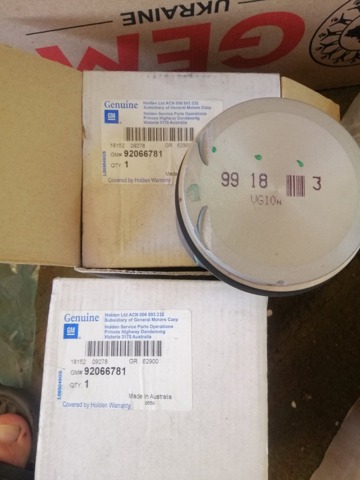 Поршень с пальцем без колец, STD PXCHE4F1590000 AMP/Paradowscy