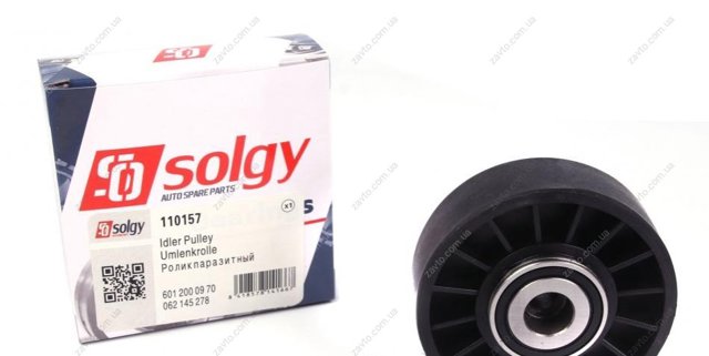 110157 Solgy Ролик натяжителя ремня агрегатов