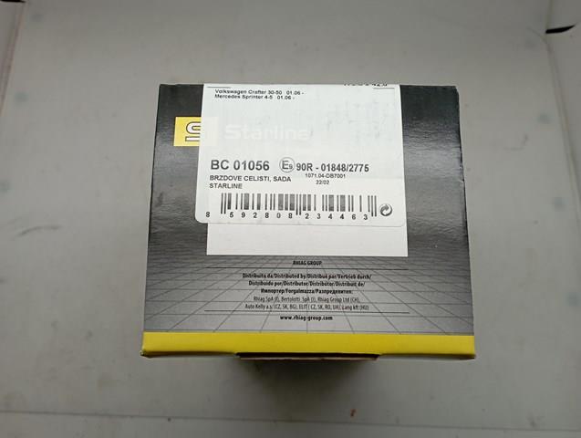 Колодки ручника BC01056 Starline