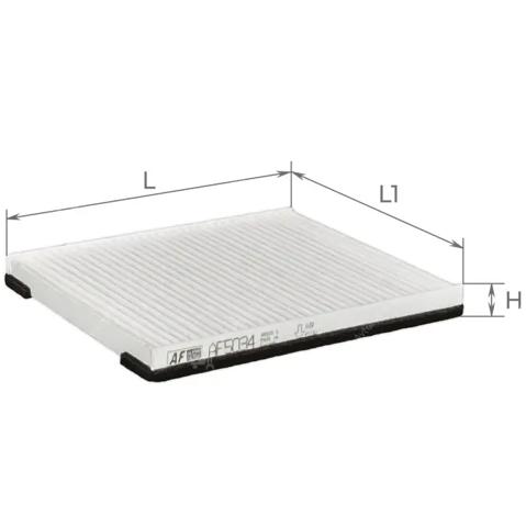 Фильтр воздушный отопителя Alpha Filter AF5034 цена, от 2.69 USD