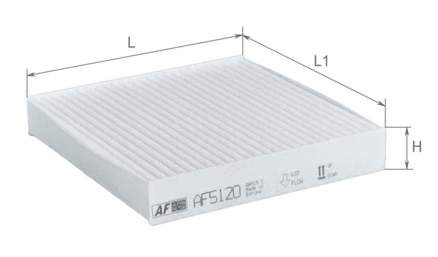 Фильтр воздушный отопителя Alpha Filter AF5120 цена, от 2.83 USD