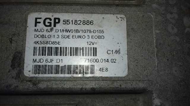 Купить 55182886 Fiat/Alfa/Lancia 