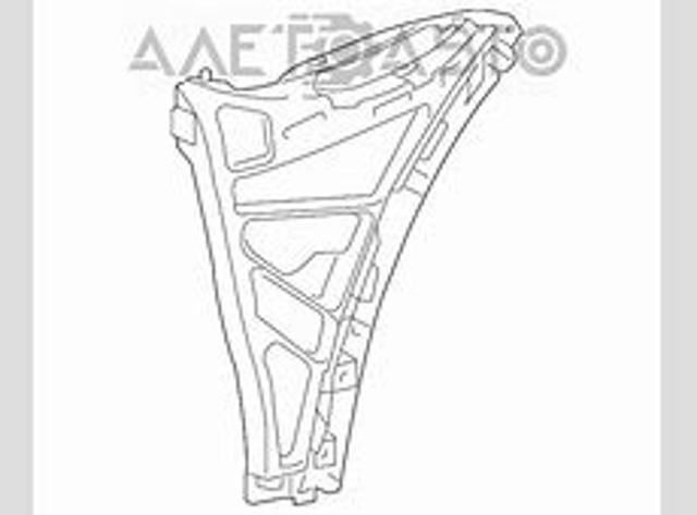 Молдинг арки крыла переднего, правый FPS FP5502336 цена, от 101.36 USD