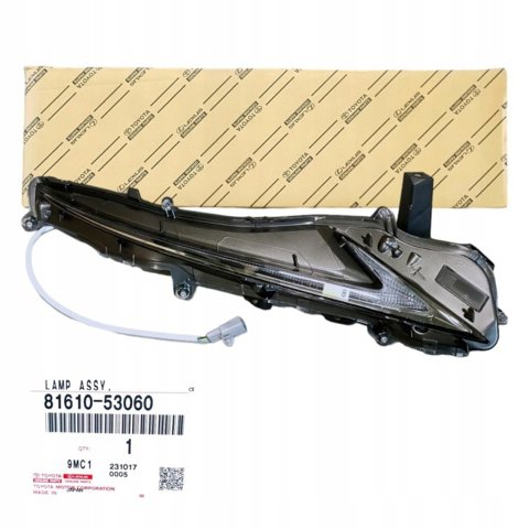 Габарит (фонарь) передний нижний правый Toyota 8161053060 цена, от 214.16 USD