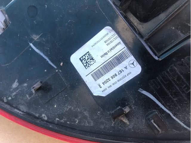 A1679060707 Mercedes Задний правый внешний фонарь