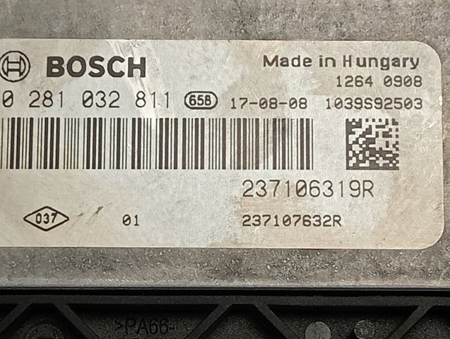 Купить 0281032811 Renault (RVI) Электронный блок управления двигателем