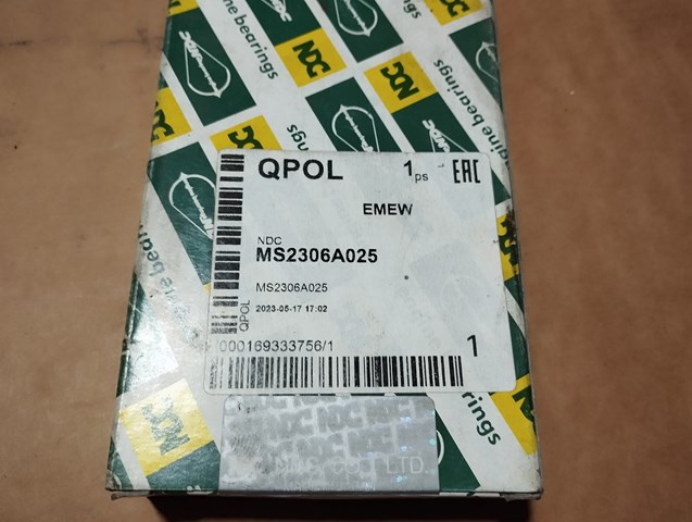 MS2306A025 NDC Комплект подшипников скольжения коленвала