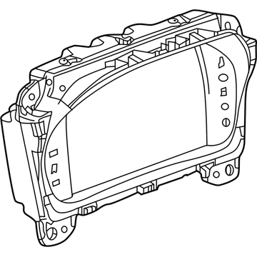 Панель приборов 84376201 General Motors