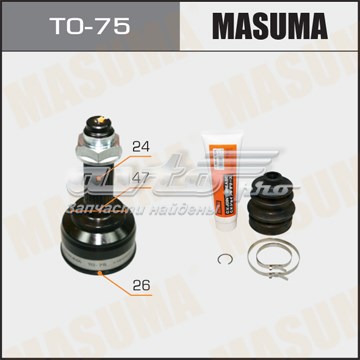 ШРУС наружный Masuma TO75
