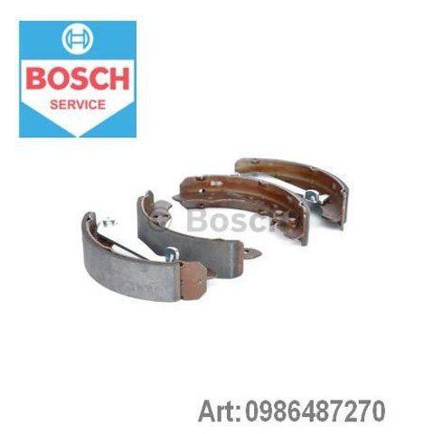 Тормоза рабочие задние ножные и тормозные барабаны Bosch 986487270 цена, от 14.73 USD