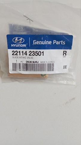 2211423501 Hyundai/Kia guia de válvula de admissão