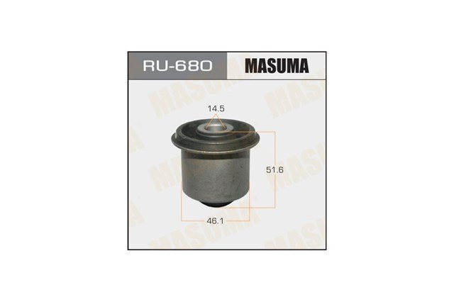 Сайлентблок верхнего рычага передней подвески Masuma RU680 цена, от 9.66 USD