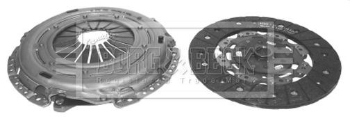 HK2001 Borg&beck kit de embraiagem (3 peças)