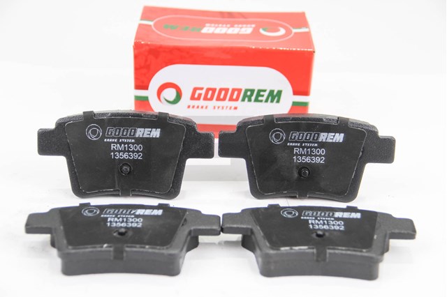 Колодки тормозные задние дисковые GOODREM RM1300