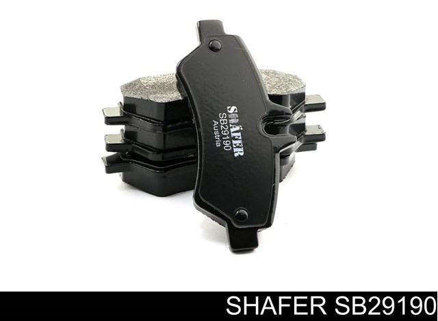 Купить SB29190 Shafer Колодки тормозные задние, дисковые