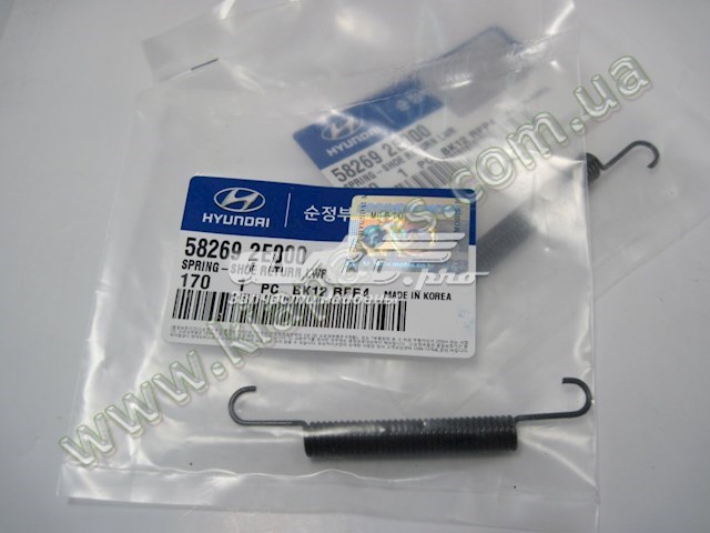 Задняя пружина 582723F000 Hyundai/Kia