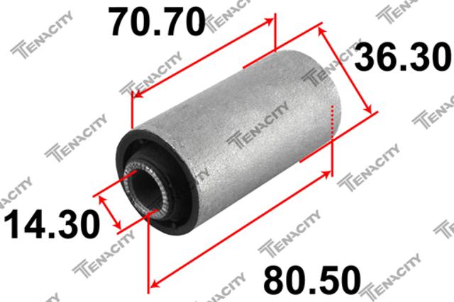 Сайлентблок задней рессоры передний Tenacity AAMMI1102 цена, от 6.69 USD