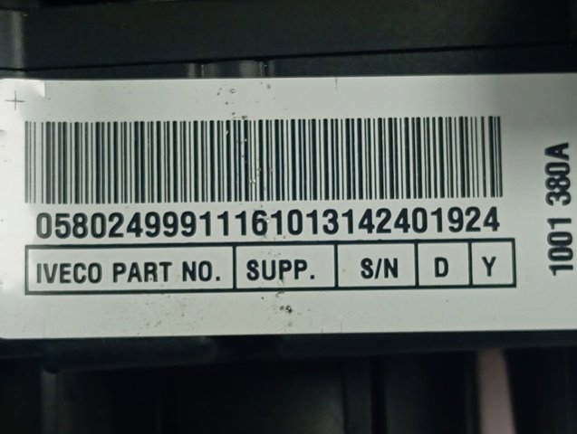 Левый подрулевой переключатель 5802499911 Iveco