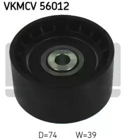 VKMCV 56012 SKF rolo parasita da correia de transmissão
