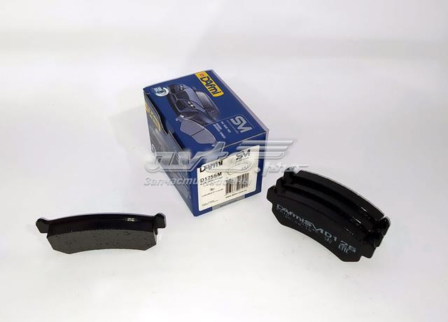 Колодки тормозные задние дисковые DAFMI D125SM
