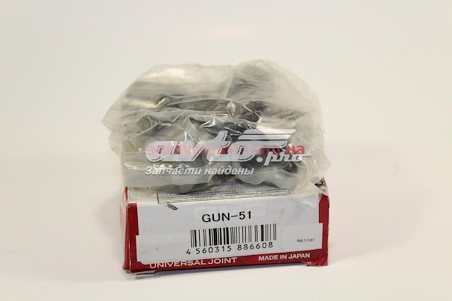 GUN51 GMB Cruceta de árbol de cardán trasero original y equivalente
