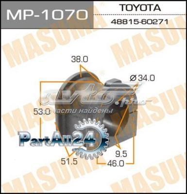 Втулка переднего стабилизатора Masuma MP1070 цена, от 4.90 USD