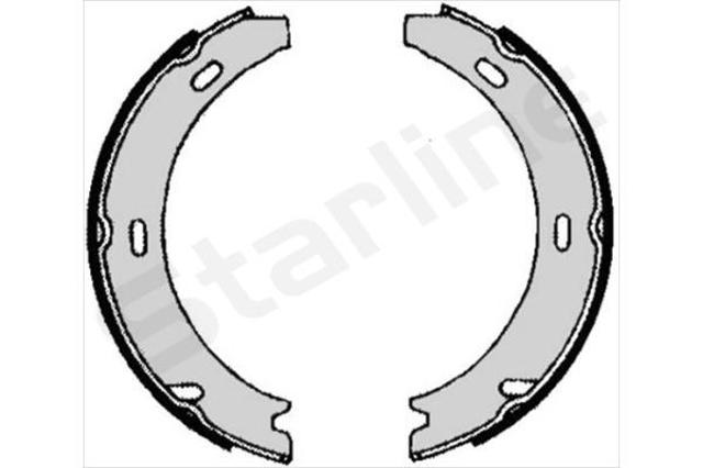 Тормозные колодки стояночного тормоза Starline BC04730 цена, от 11.31 USD