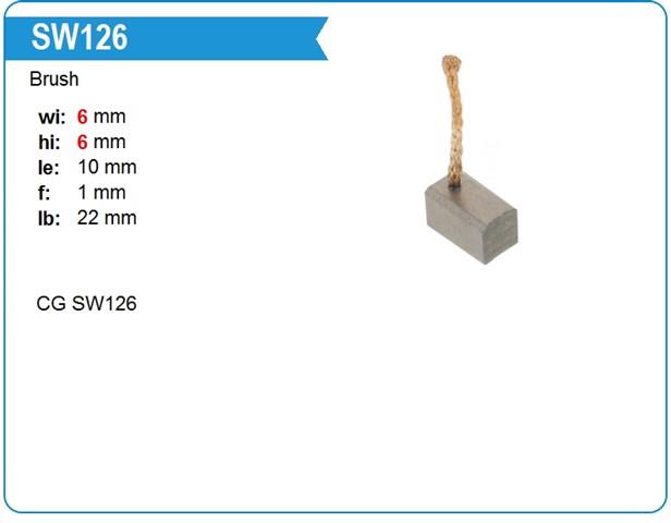 Щётка стартера Cargo SW126 цена, от 0.78 USD