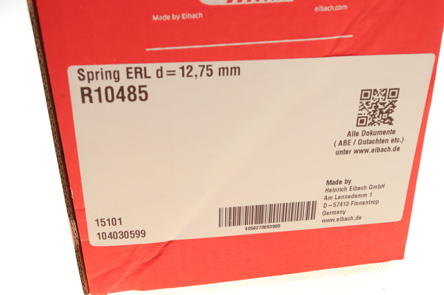 Пружина задняя Eibach R10485