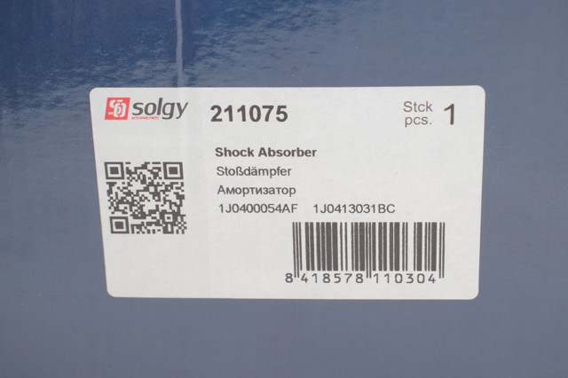 Амортизатор передний 211075 Solgy