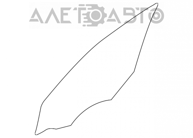 Стекло пассажирской двери Hyundai/Kia 824212P011 цена, от 25.42 USD