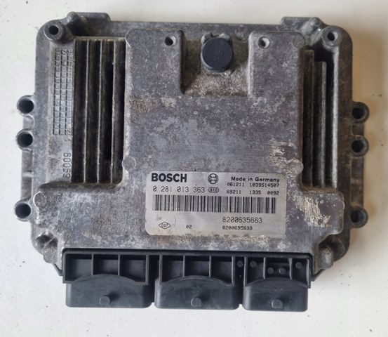 Блок управления двигателем 0281013363 Renault (RVI)