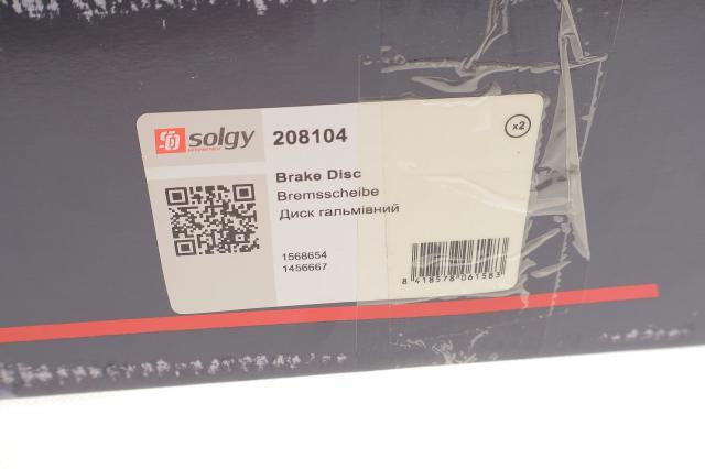 Купить 208104 Solgy Ротор тормозной
