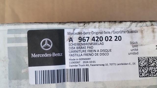 A9674200220 Mercedes 